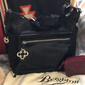 Brighton leather purse with coin purse.